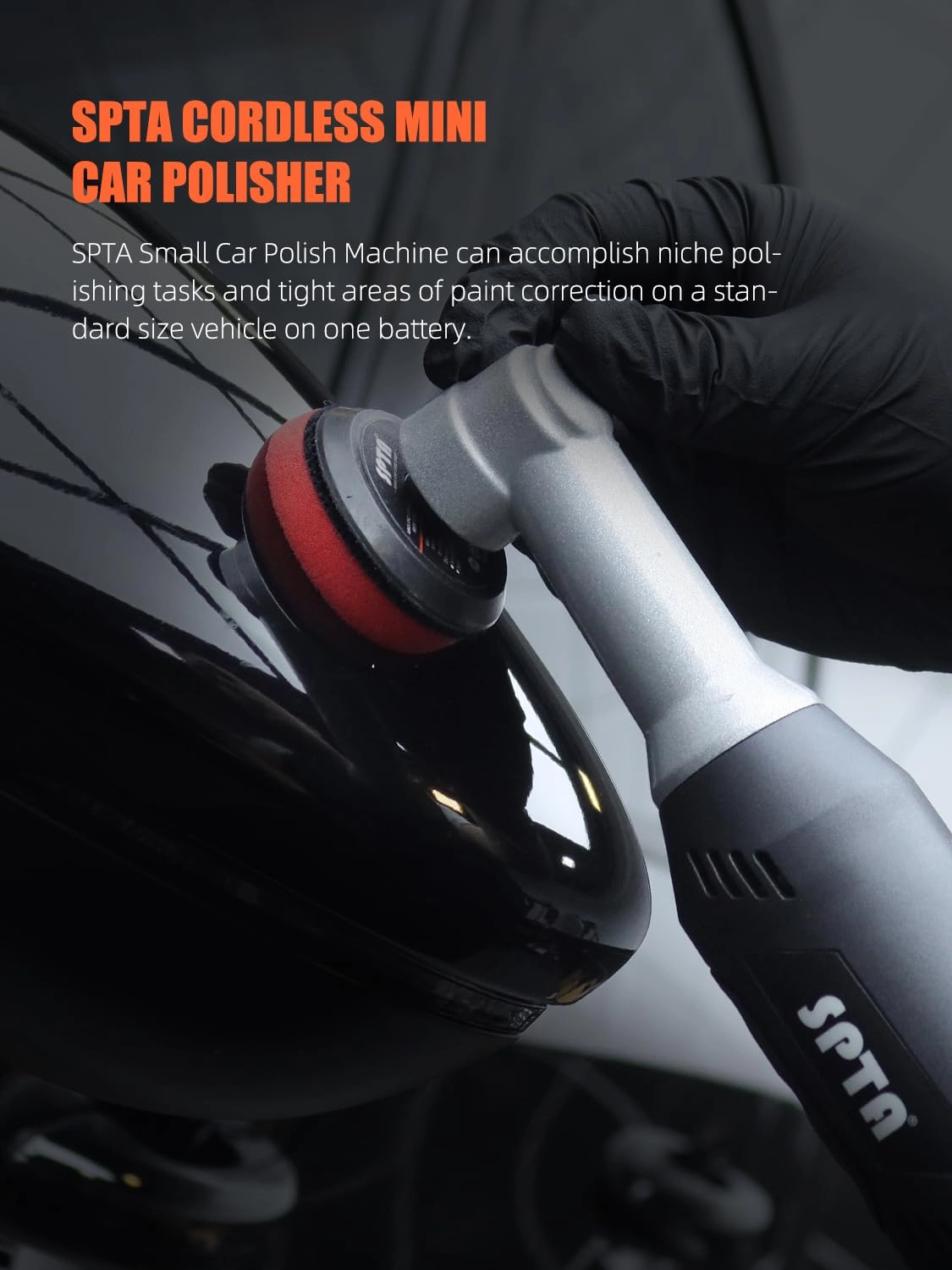 Cordless Mini Polisher - 25mm 50mm 80mm