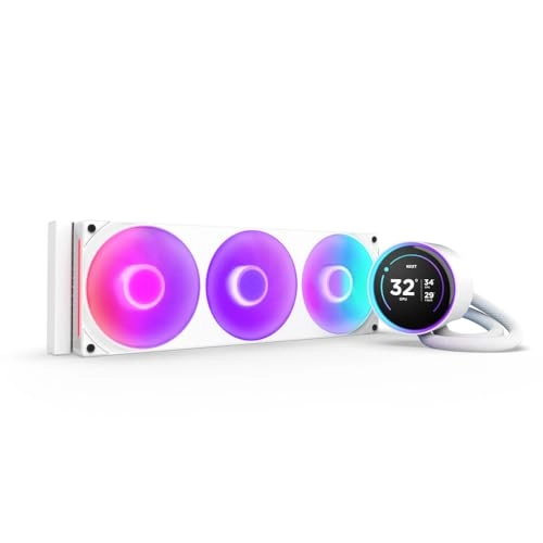 NZXT Kraken Elite 360 RGB - three fan(s)