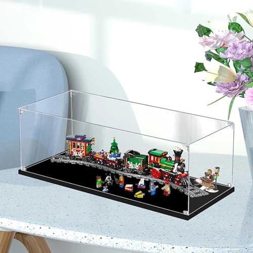 Acrylic transparent display box - suitable for LEGO 10254 62x30x20cm