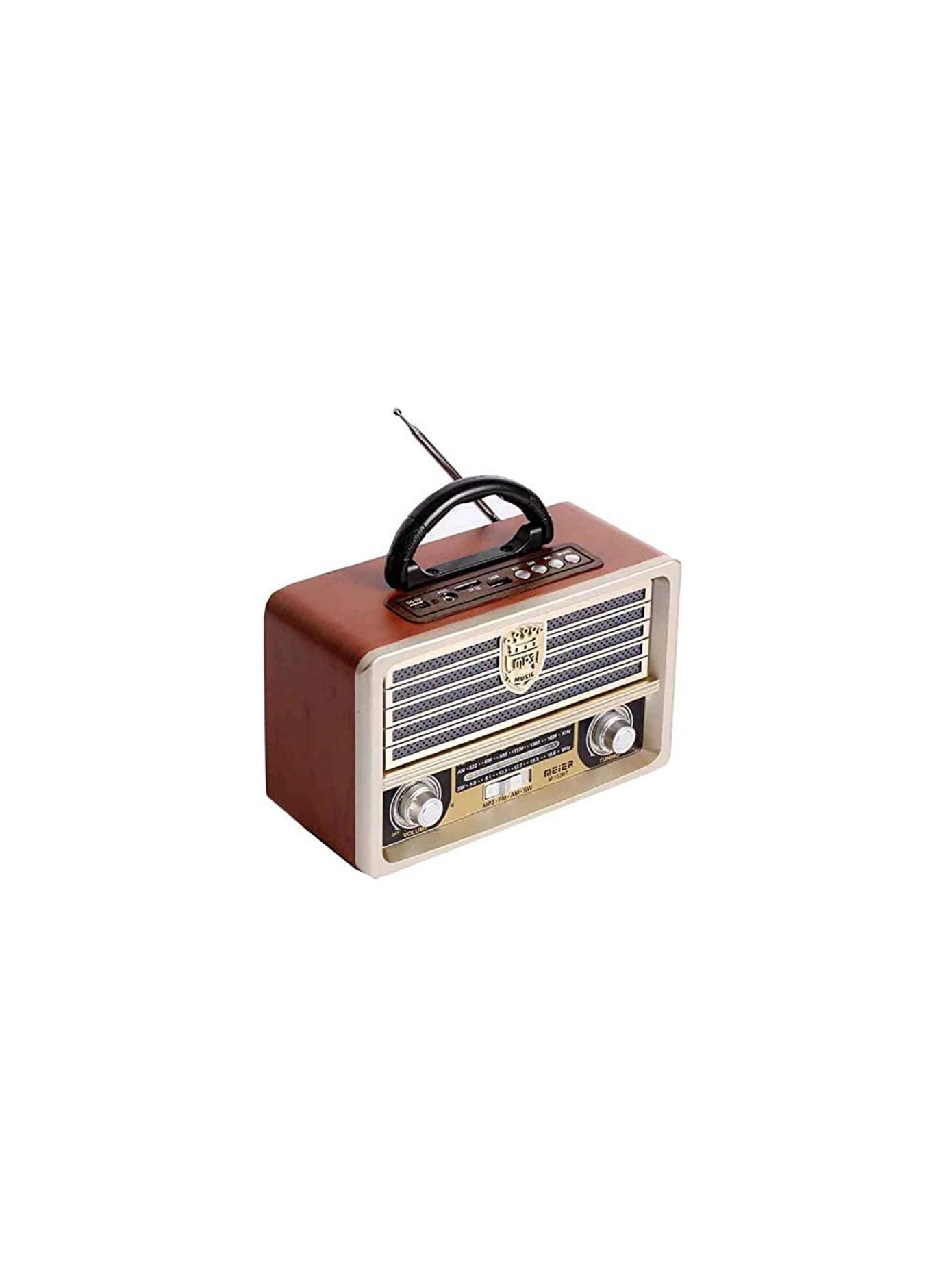 Portable Wooden Radio