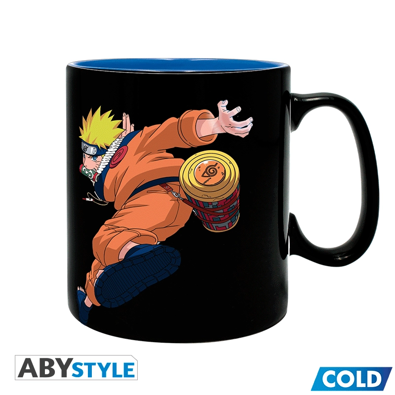 Naruto Shippuden Clone Jutsu Mug - Heat Changing - 460 ml