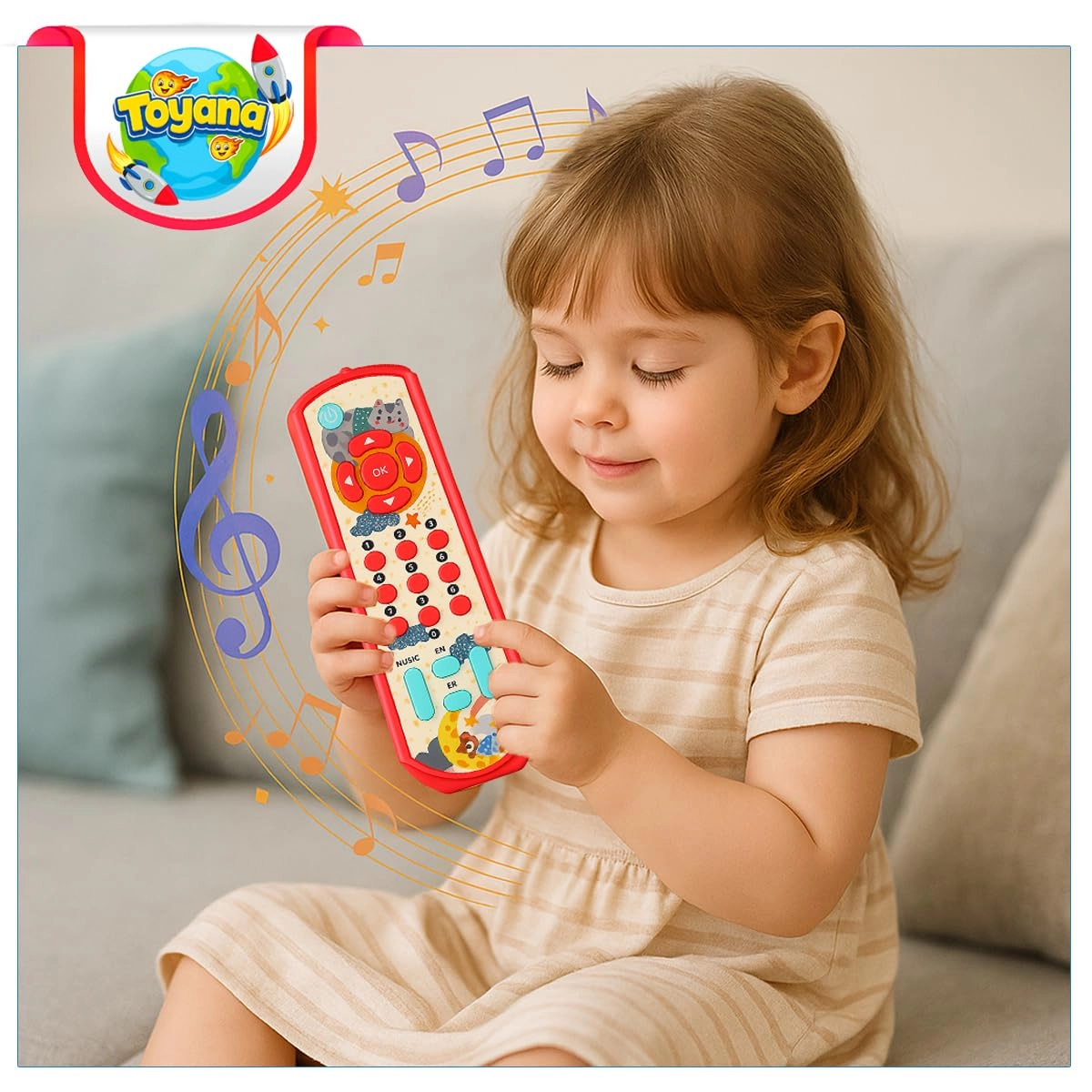 toyana Learning Remote Toy - 3 years+