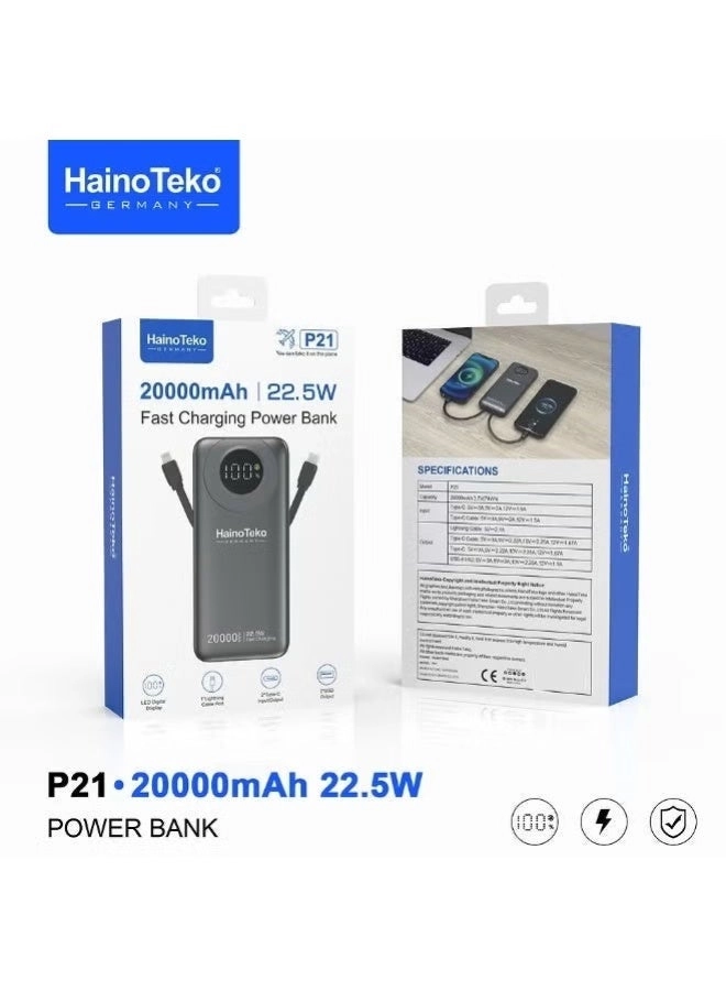 P21 - 20000mAh 22.5W