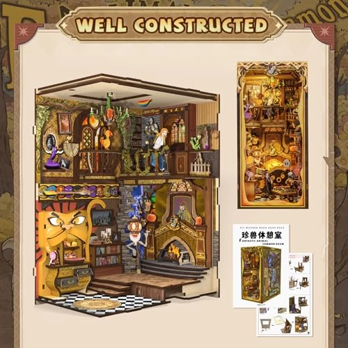 Book Nook Kit - Darkness Common Room miniature