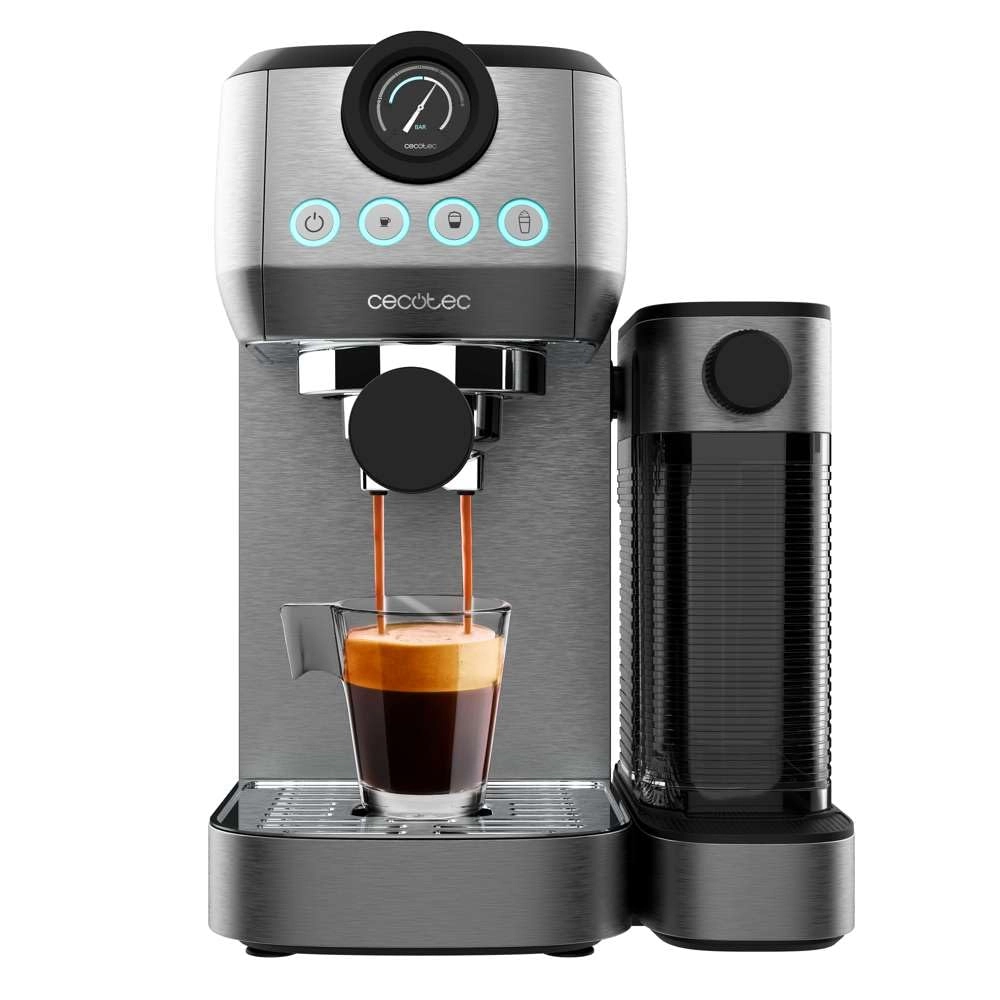 Cecotec Power Espresso 20 - Full Milk Tank Instant Cappuccino Cup Warmer