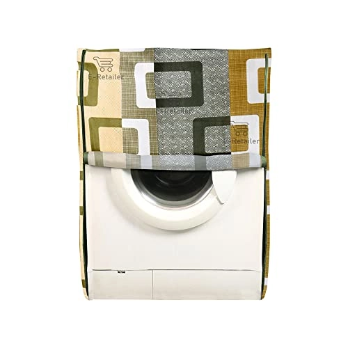 Front Load Washing Machine Cover - 8KG Polyester Green