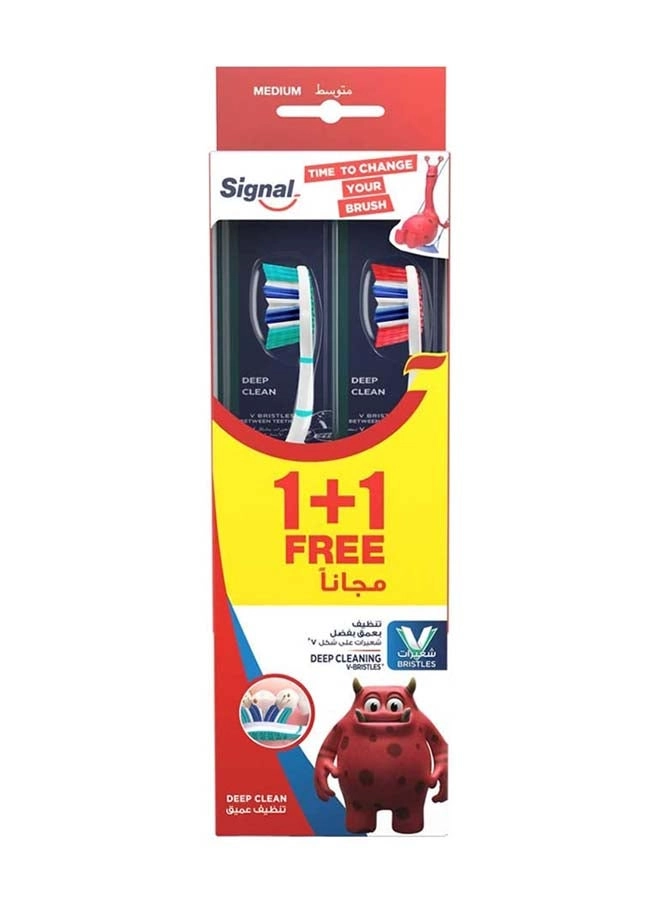 V Bristles - Medium 2-Piece Pack