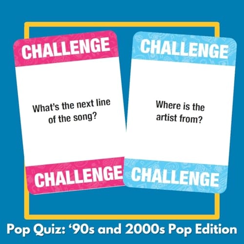 '90s & 2000s Music Trivia Card Game - English Adult