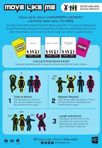 USAopoly Move Like Me - 8 years+