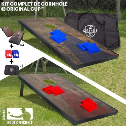 Cornhole - Complete Kit 2 boards 8 bags