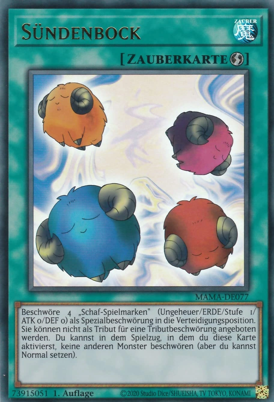 KNMI Anime Sündengoat MAMA-DE077 - German 1st Edition