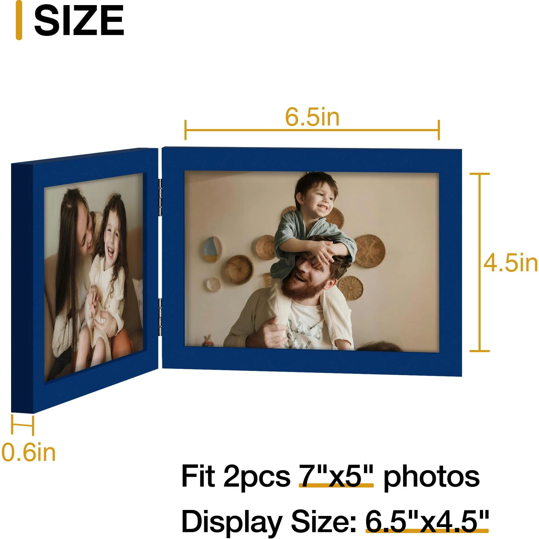 Double Picture Frame - 5x7 2