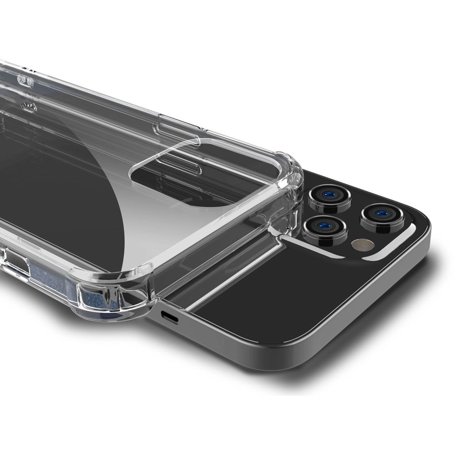 Anti-Shock Case for Apple iPhone 13 Pro - TPU and PC