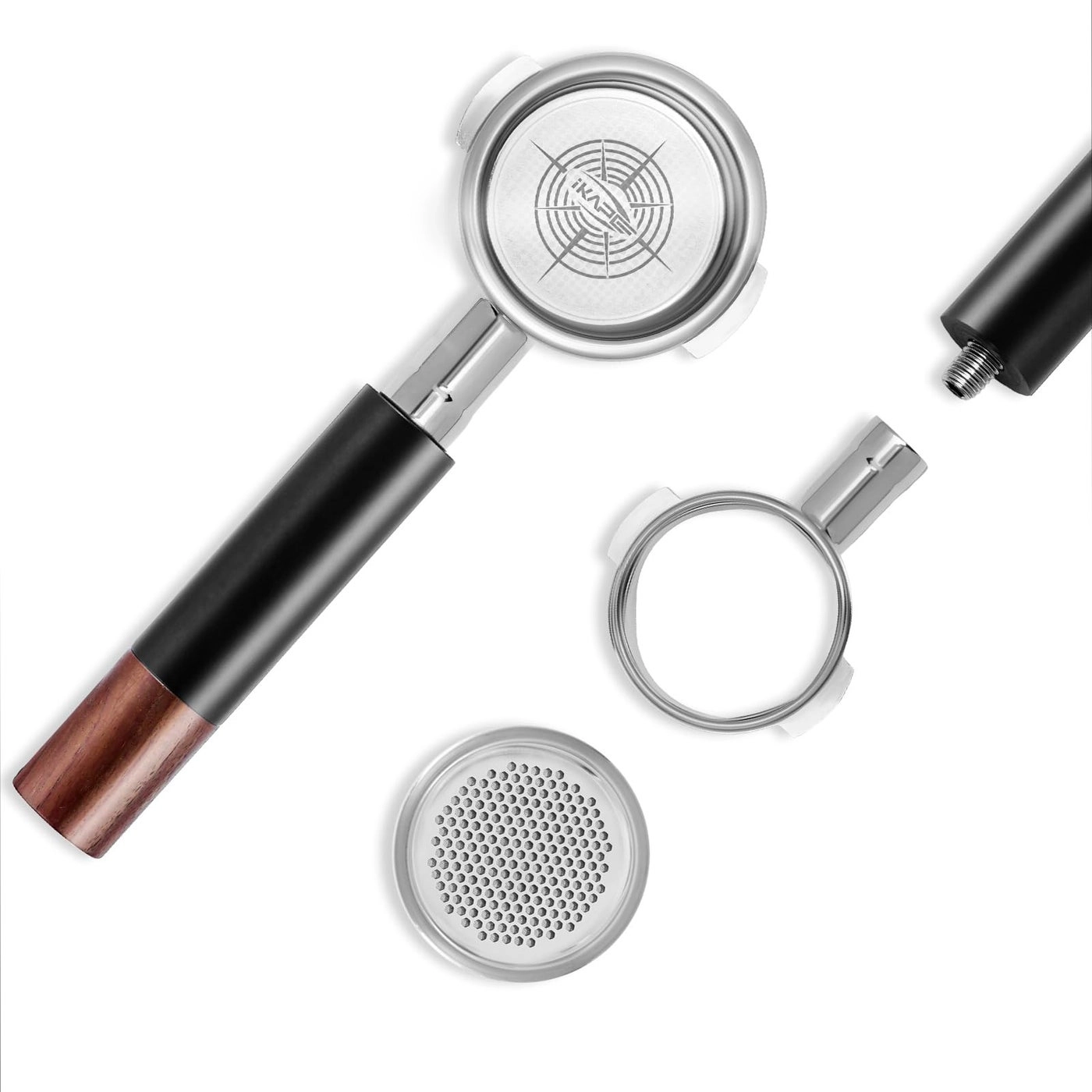 IKAPE Bottomless Naked Portafilter - 4 Cups