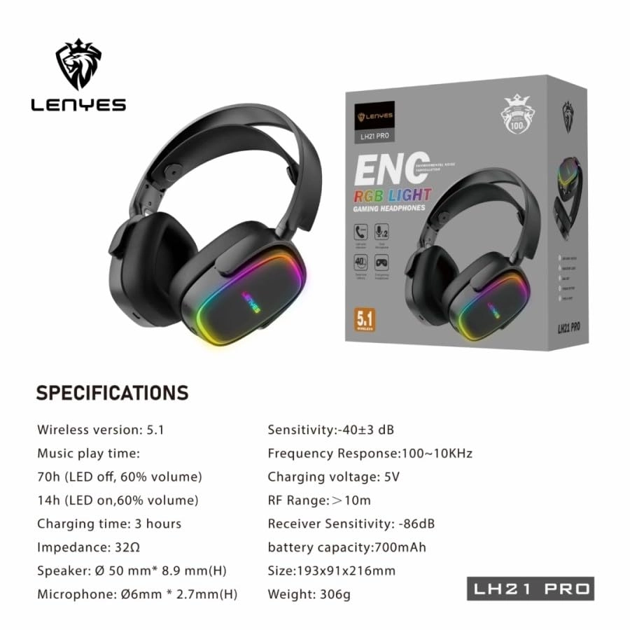 LH21 Pro Wireless Headphone