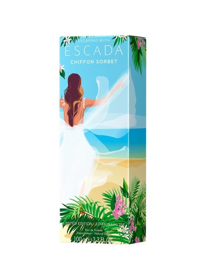 Escaping With Escada Chiffon Sorbet Eau de Toilette 100 ml