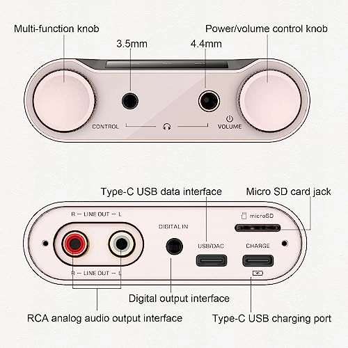 H5 - Portable Dac And Amplifier Bluetooth 5.0 32Bit 768Khz