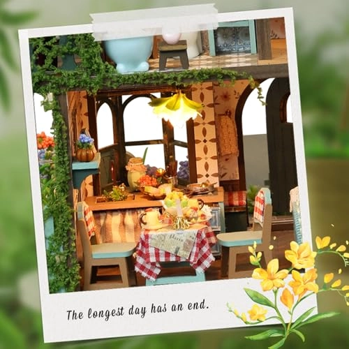 Miniature Dollhouse Kit - green spring yard