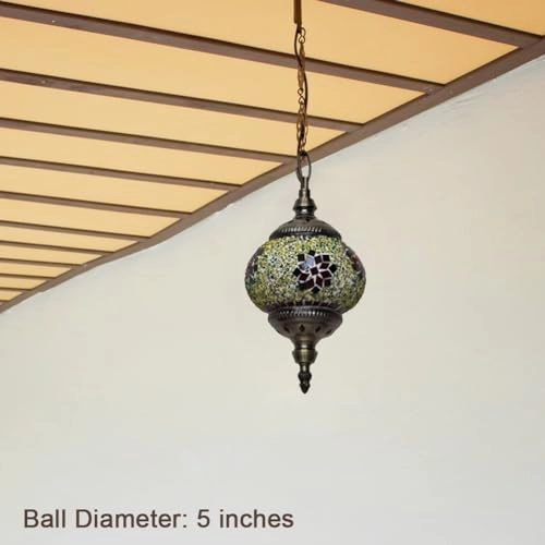 Mediterranean Pendant - E27 Mosaic