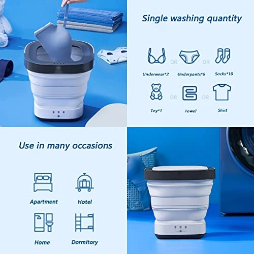 Folding Laundry Bucket