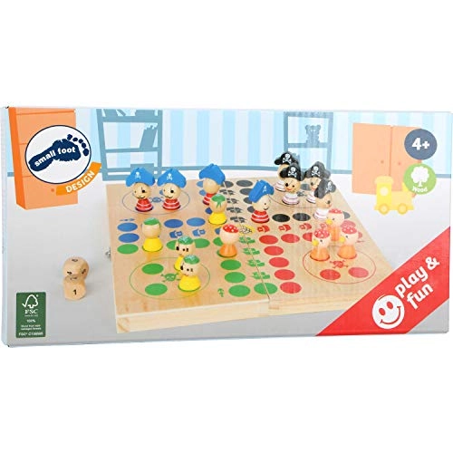 Ludo "Pirate Island" - Folding FSC-certified wood