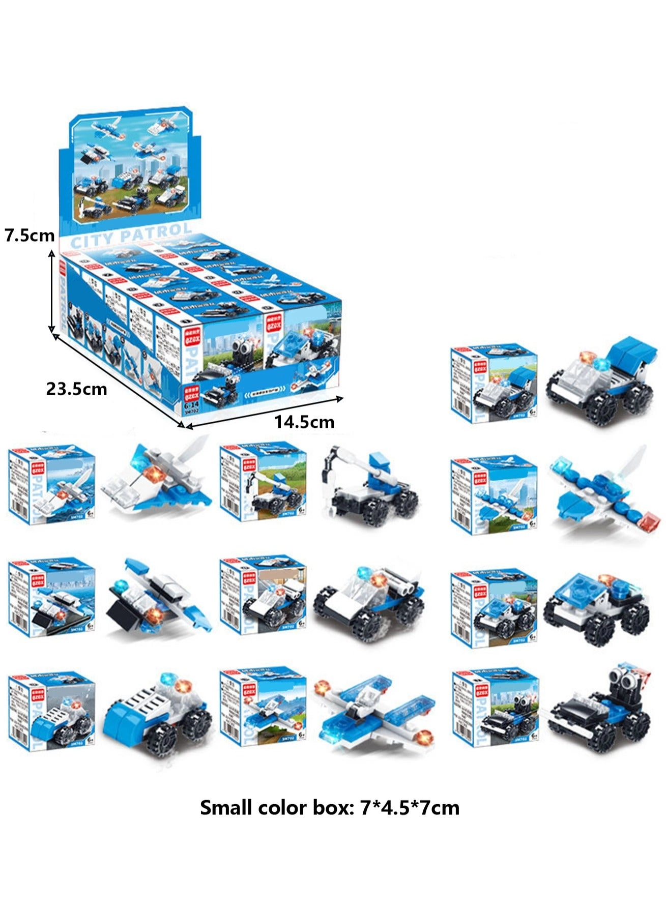 Building Blocks - 100+ pcs