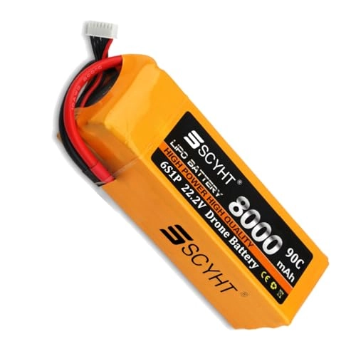 6S Drone Battery - 6000mAh 6500mAh 8000mAh
