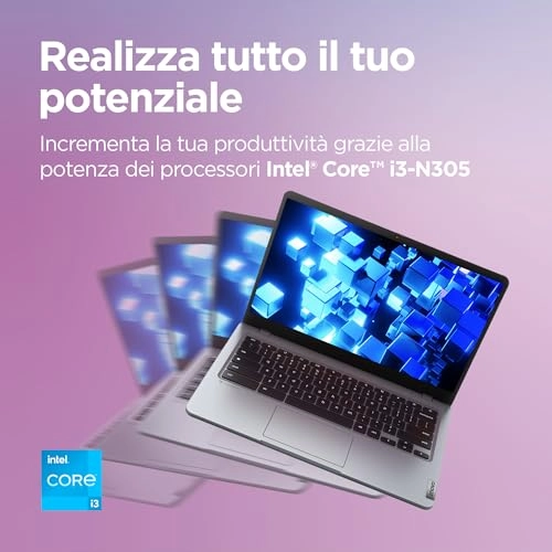 Slim 3i Chromebook Plus 83BN0033US - 14'' Core i3-N305 8GB DDR5 256GB SSD