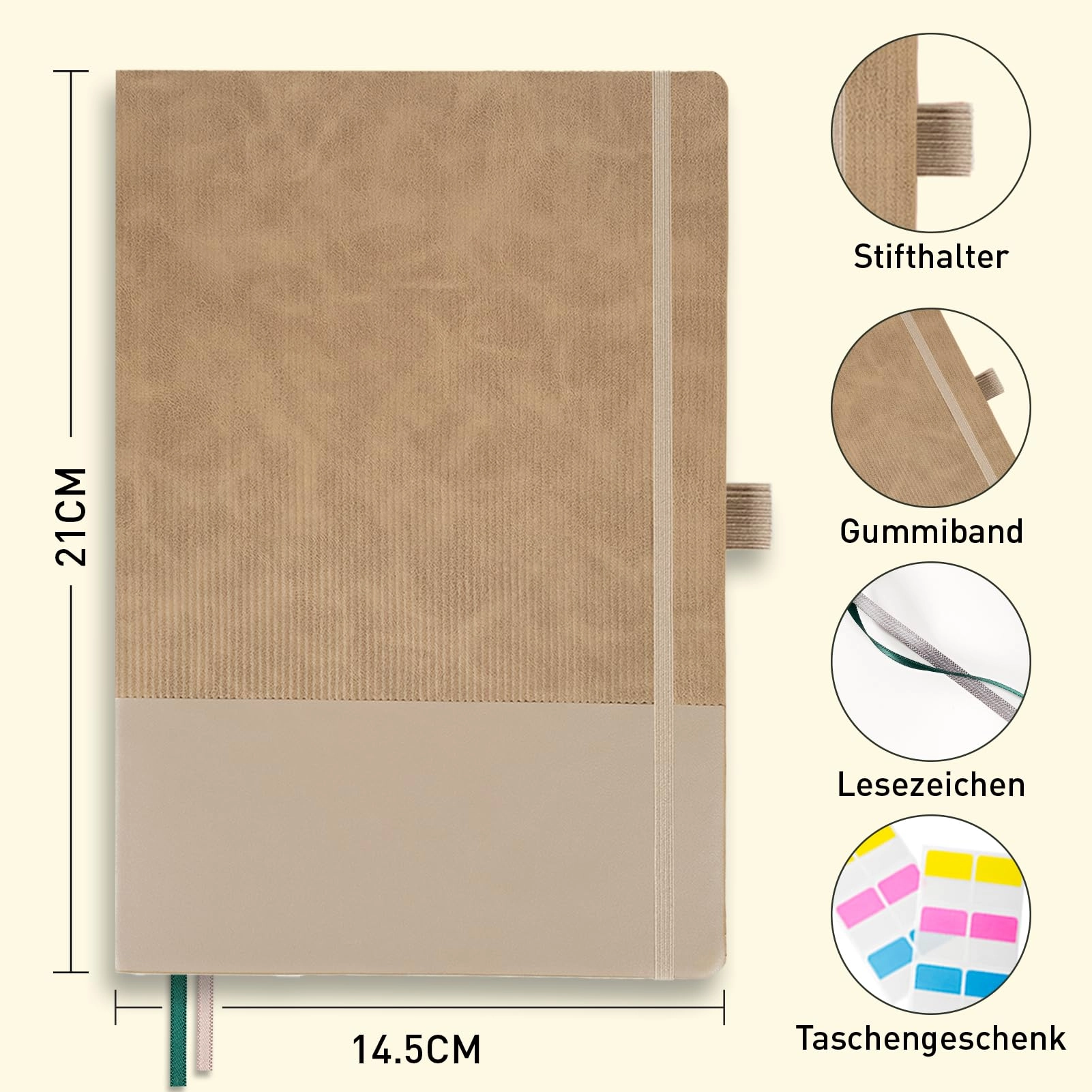 A5 Lined Journal Notebook
