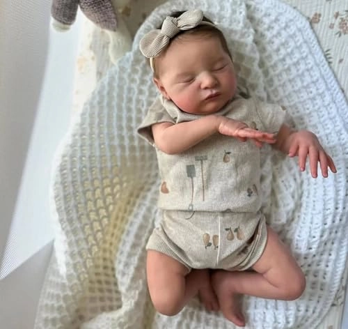 Laura Reborn Baby Doll - 20 inch Vinyl Dark Brown Ages 3+