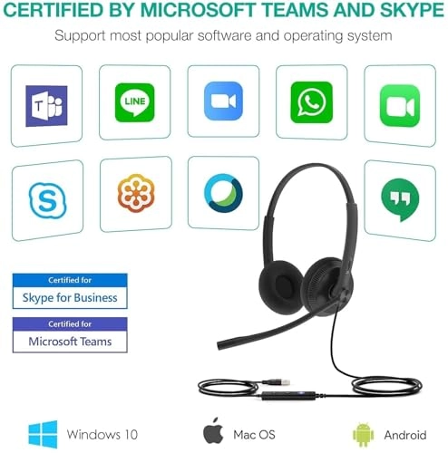 UH34 Dual UC Wired Headset