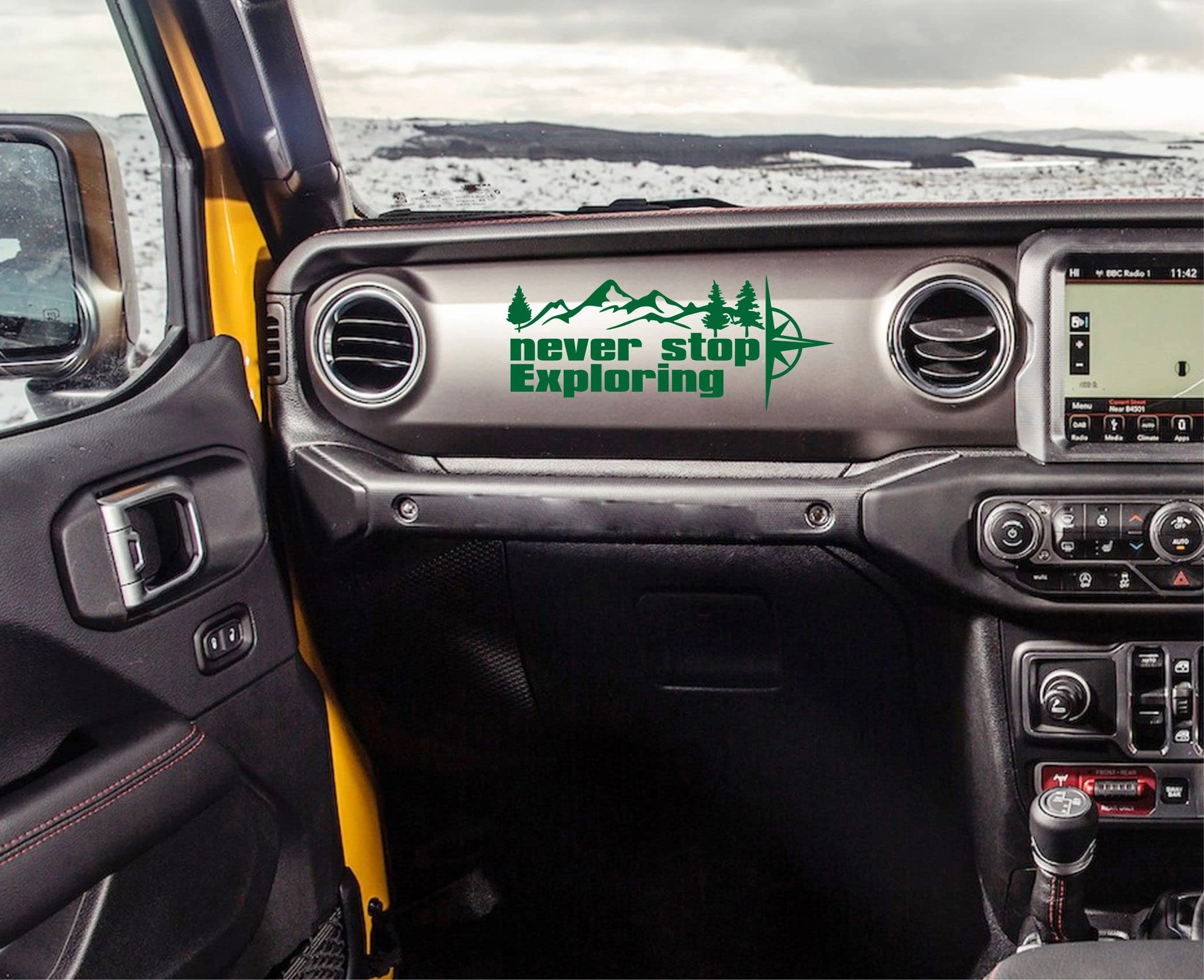 Car Dashboard Stickers