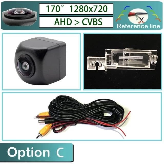 AHD 720p Fisheye Backup Camera