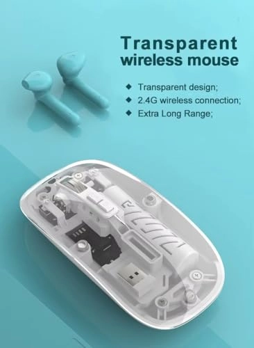 Silent Mini Wireless Mouse - Bluetooth