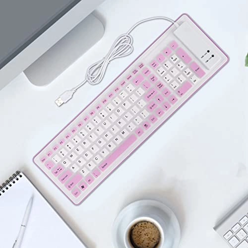 Foldable Silicone Keyboard - Wired