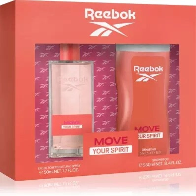 Reebok Move Your Spirit - Eau de Parfum 2 Pieces Gift Set