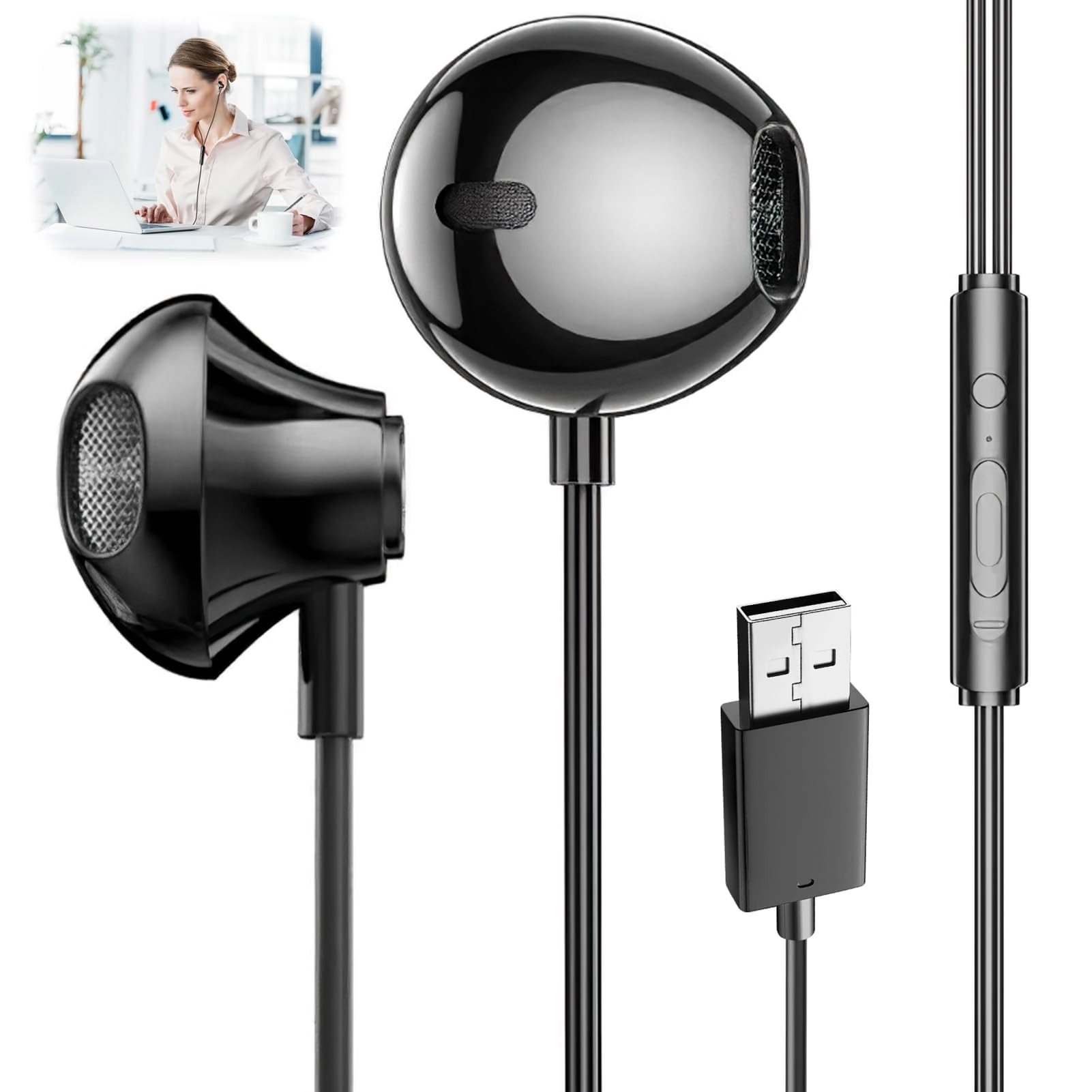teasteam J1-usb Wired Headset