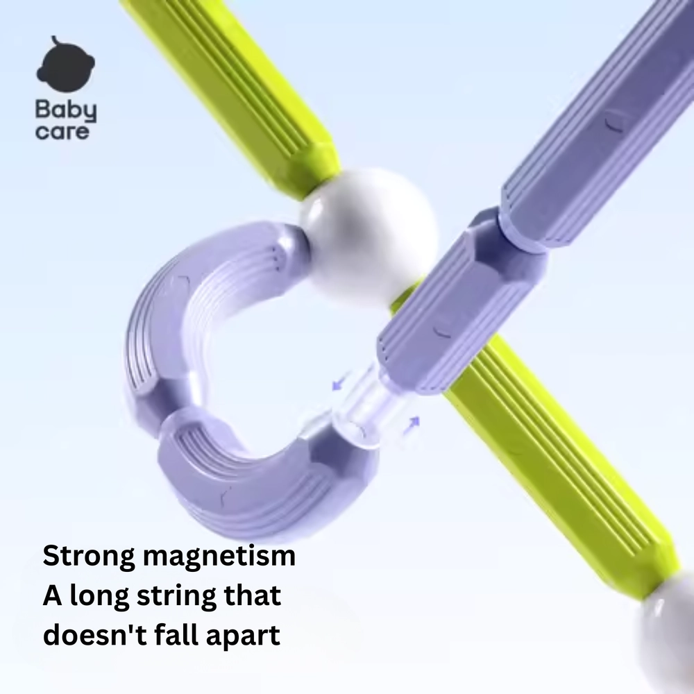 Magnetic Building Stick Blocks - Transportation 60 pcs