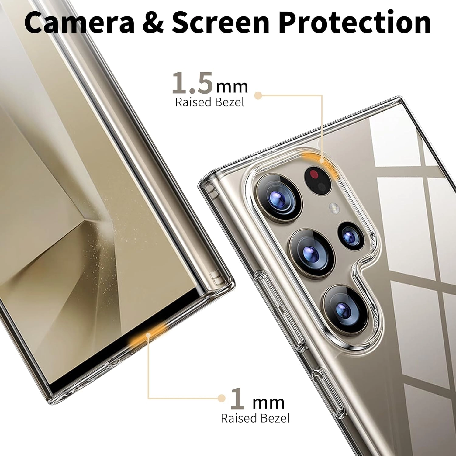 Silicon Magnetic Case for Samsung Galaxy S24 Ultra - Silicon Case Screen Protector