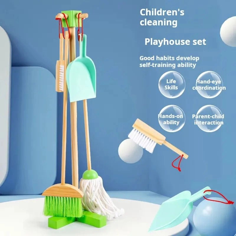 Hela Children Wooden Cleaning Set - 3 years+