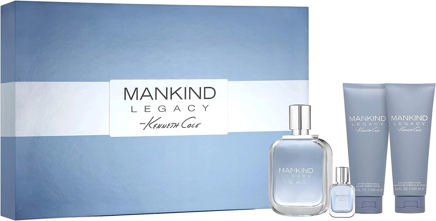 Mankind Eau de Toilette - 100ml + Mankind Aftershave Balm - 100ml + Mankind Hair and Body Wash - 100ml + Mankind Deodorant - 75g