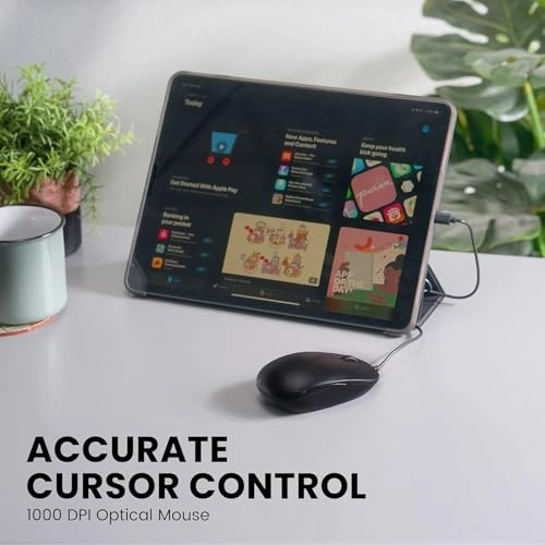 PERIMICE-201C Wired Optical Mouse - USB