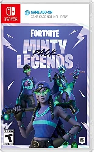 Epic Games Fortnite Minty Legends Pack - 1,000 V Bucks code in Box