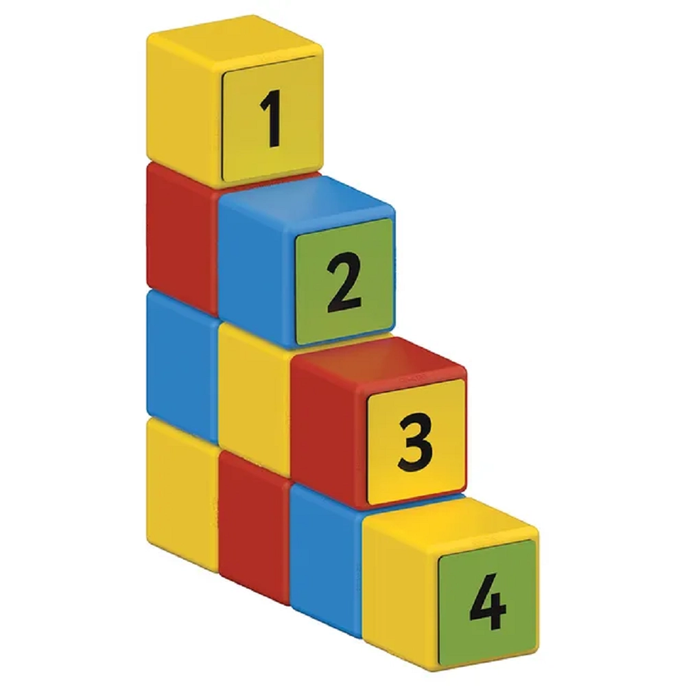 Magicube Math Building And Clips - 55 pcs