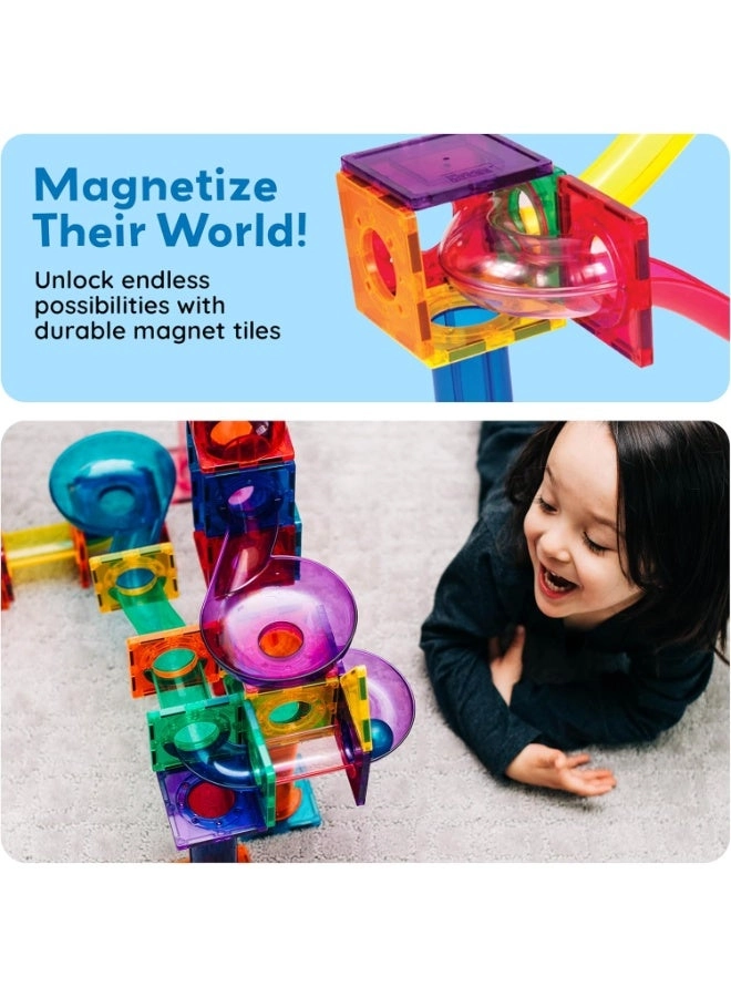 Magnetic Marble Run Set (PTG70) - Multicolor