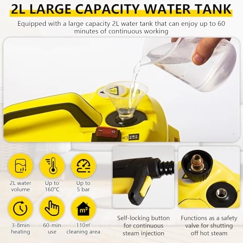 Dampfreiniger - 5 bar 2L