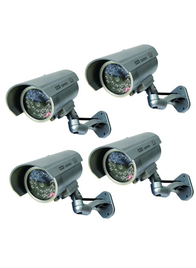 Dummy Security Camera Bullet - Indoor or Outdoor Pack