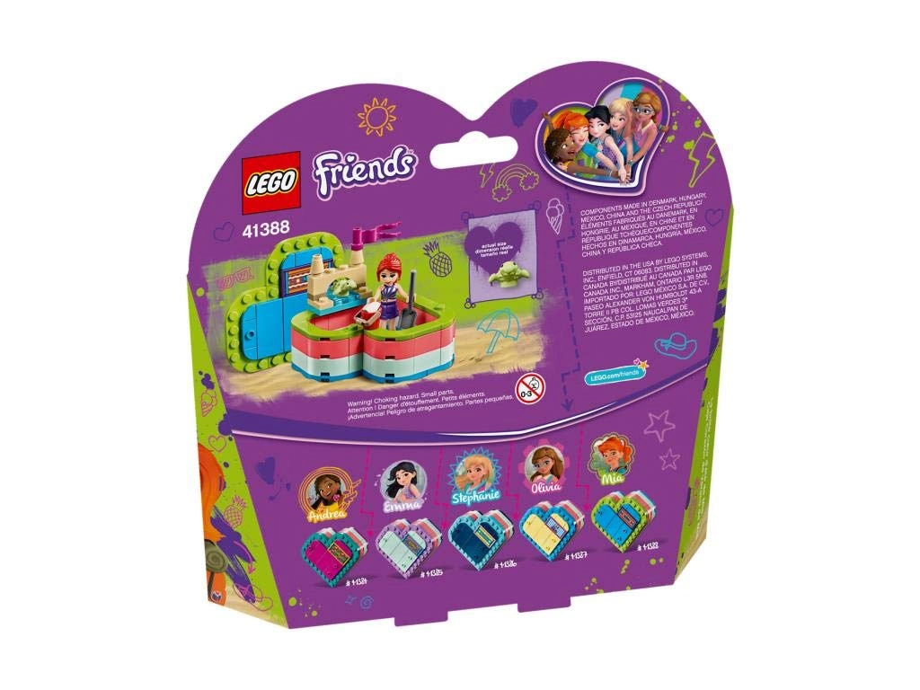LEGO Mia's Summer Heart Box - Cartoon Friends