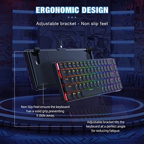 Wireless RGB Mechanical Keyboard - Wired/Wireless