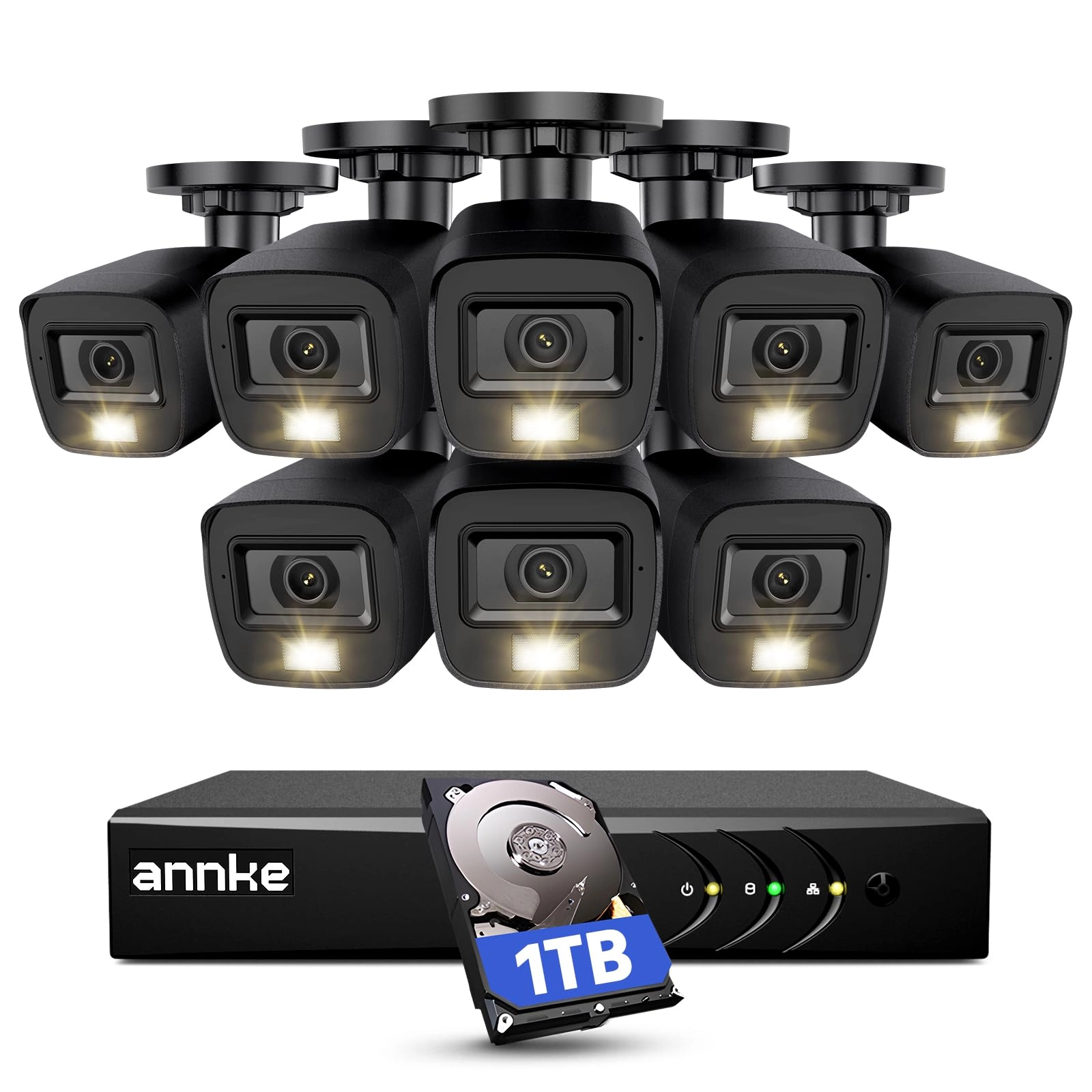 Annke AK-DW81KD1-V3-58BH-P - 8 8CH 1080P